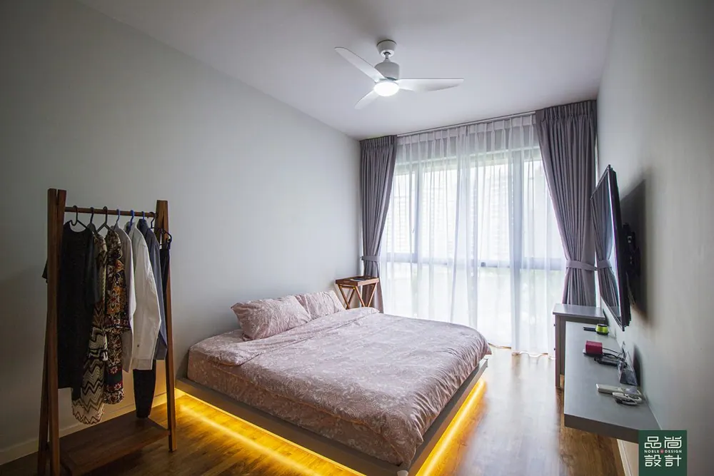 Boathouse Residences 2 Bedroom主卧，品尚设计完工项目