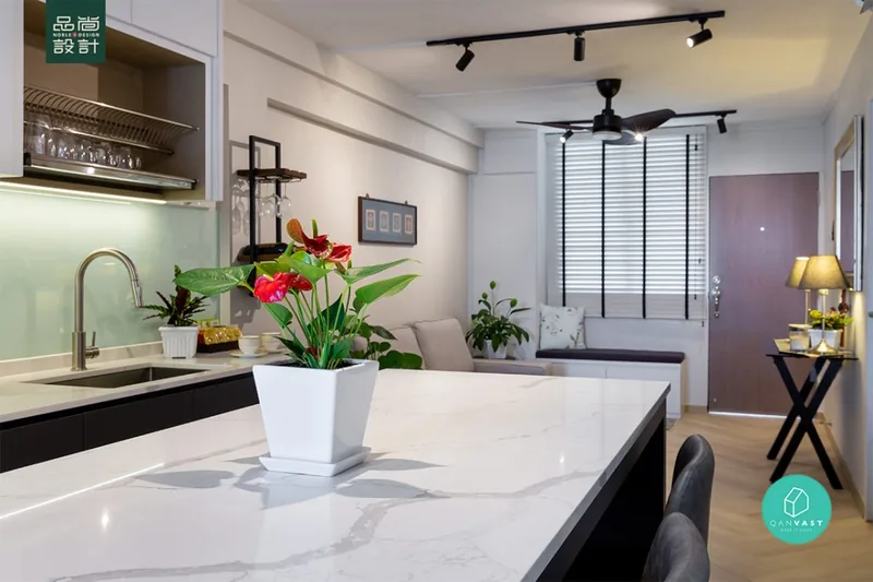 Toa Payoh Court 3-room, completed by Noble Interior Design