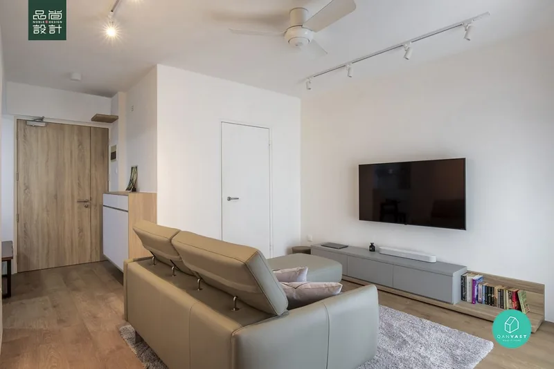 Farrer Park View 3-room, completed by Noble Interior Design