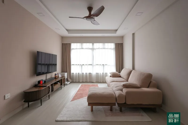 Fajar Hills 4-room, completed by Noble Interior Design