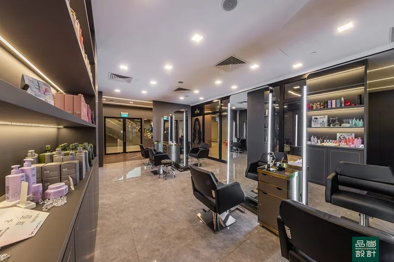 Kiu Hair Gallery, completed by Noble Interior Design