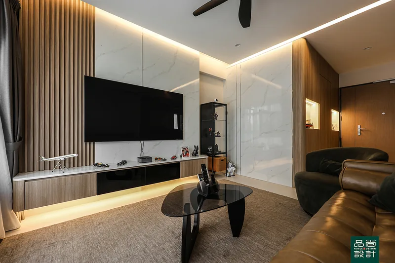 Alkaff Breeze 4-room, completed by Noble Interior Design