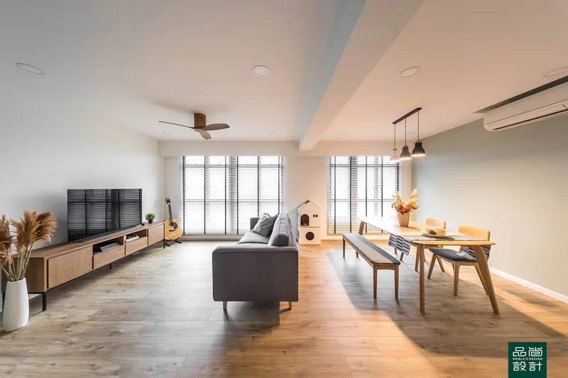 Alkaff Lakeview 4-room, completed by Noble Interior Design