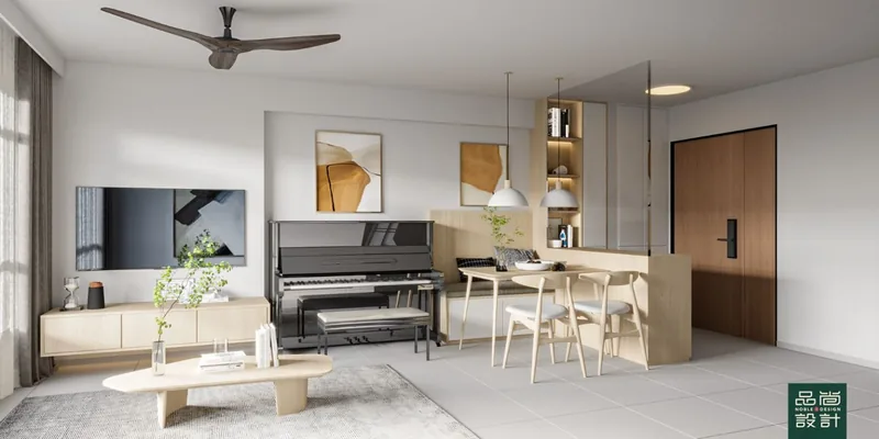 Waterway Sunrise 1 @ Punggol 4-room,品尚设计完工项目