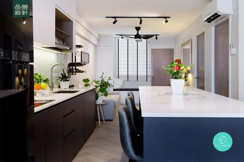 Toa Payoh Court 3-room, completed by Noble Interior Design
