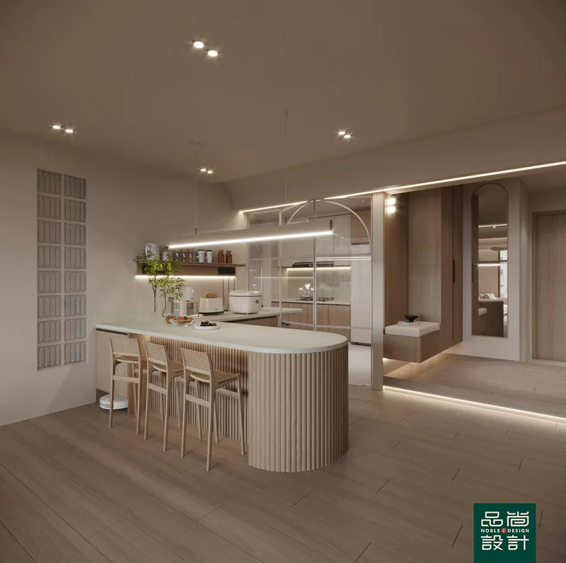 Fragrant Woods 5-room, completed by Noble Interior Design