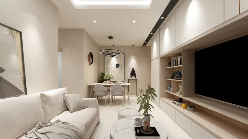 Hundred Palms Residences 3 Bedroom — interior by Noble Interior Design