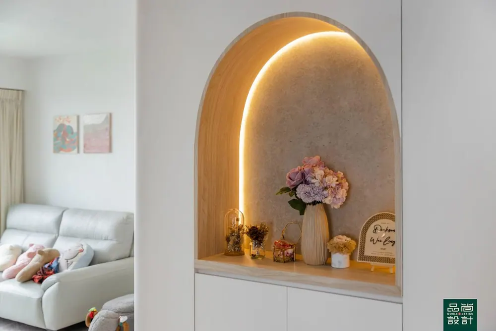 Compassvale Helm @ Sengkang 4-room — interior by Noble Interior Design (6 of 22)