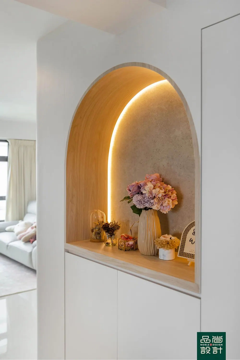 Compassvale Helm @ Sengkang 4-room — interior by Noble Interior Design (9 of 22)