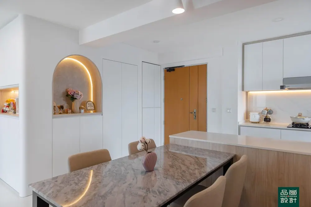Compassvale Helm @ Sengkang 4-room — interior by Noble Interior Design (12 of 22)
