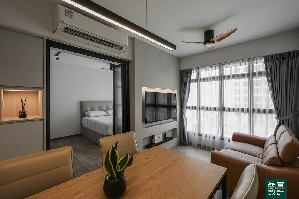Garden Vale @ Tengah 2-room — interior by Noble Interior Design (8 of 29)