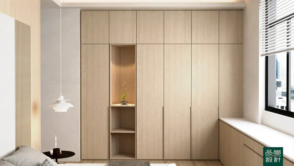 Wardrobe in The Loft 3 Bedroom — interior by Noble Interior Design