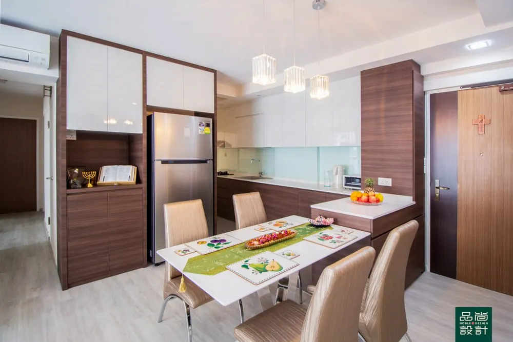 Punggol Residences 4-room — interior by Noble Interior Design (6 of 14)