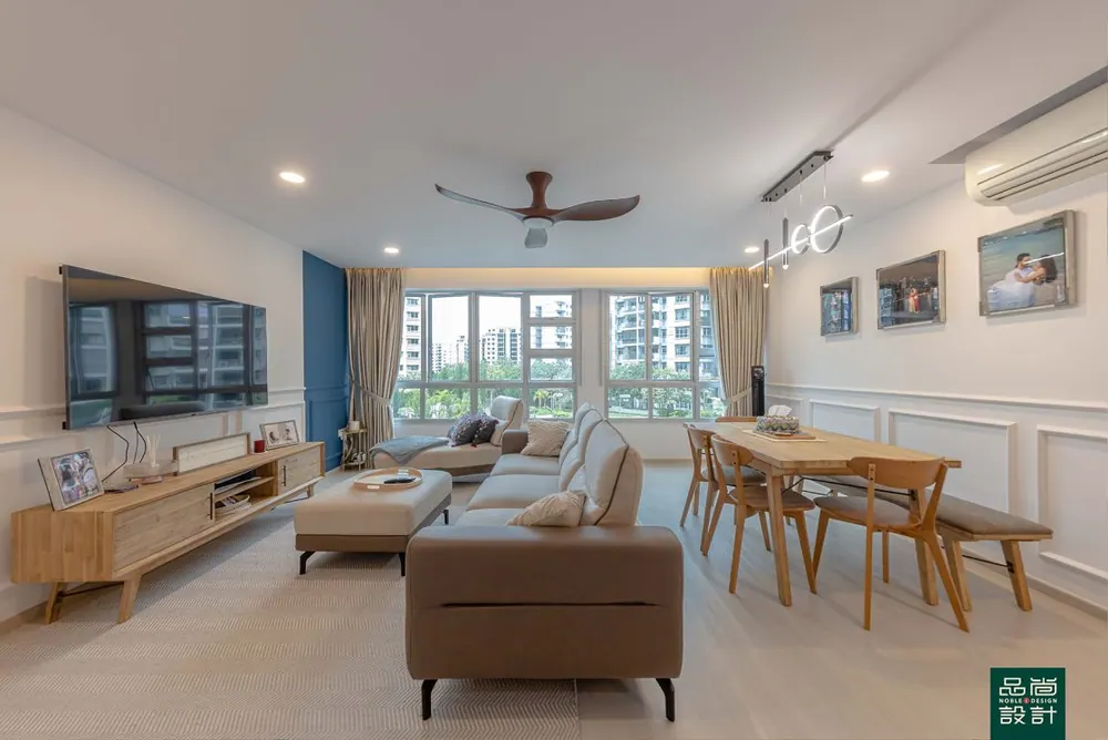 Hougang Parkedge 4-room — interior by Noble Interior Design (2 of 25)