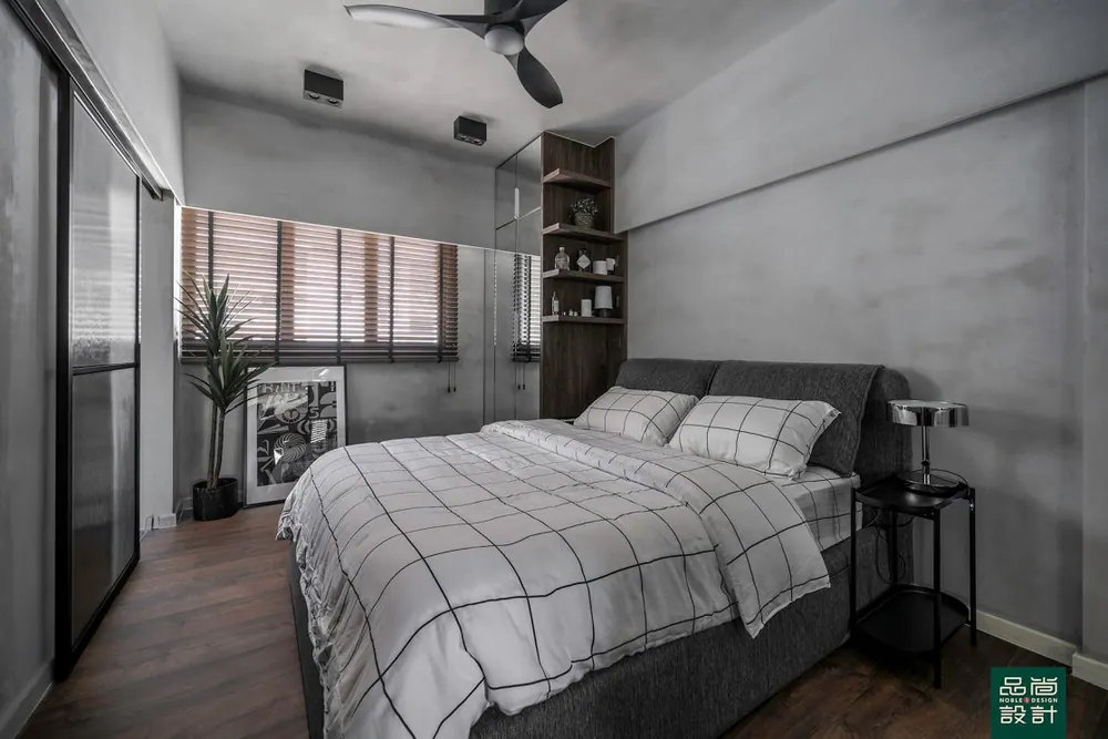 Modern Industrial Themed Bachelor Pad — interior by Noble Interior Design (22 of 31)