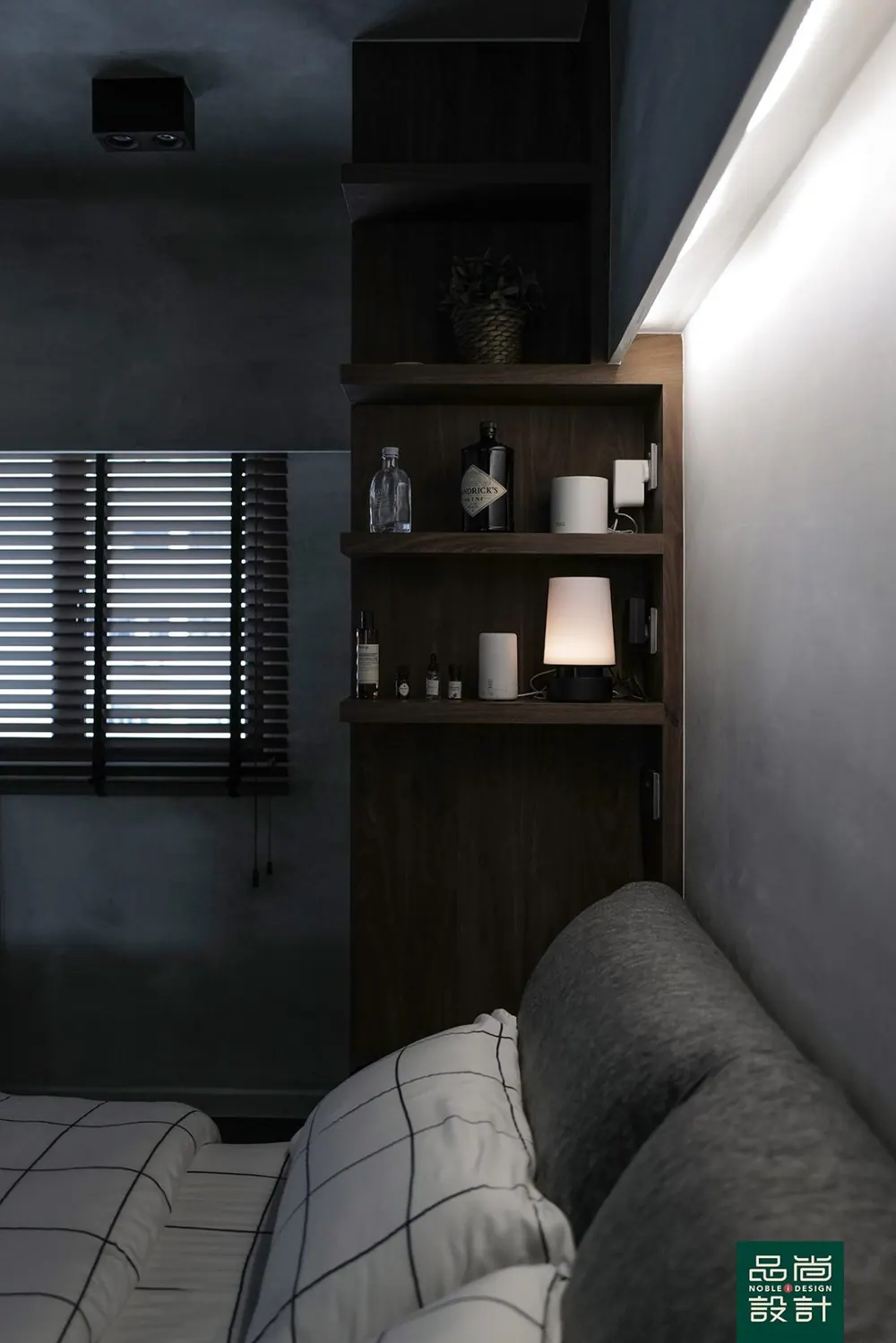 Modern Industrial Themed Bachelor Pad — interior by Noble Interior Design (25 of 31)