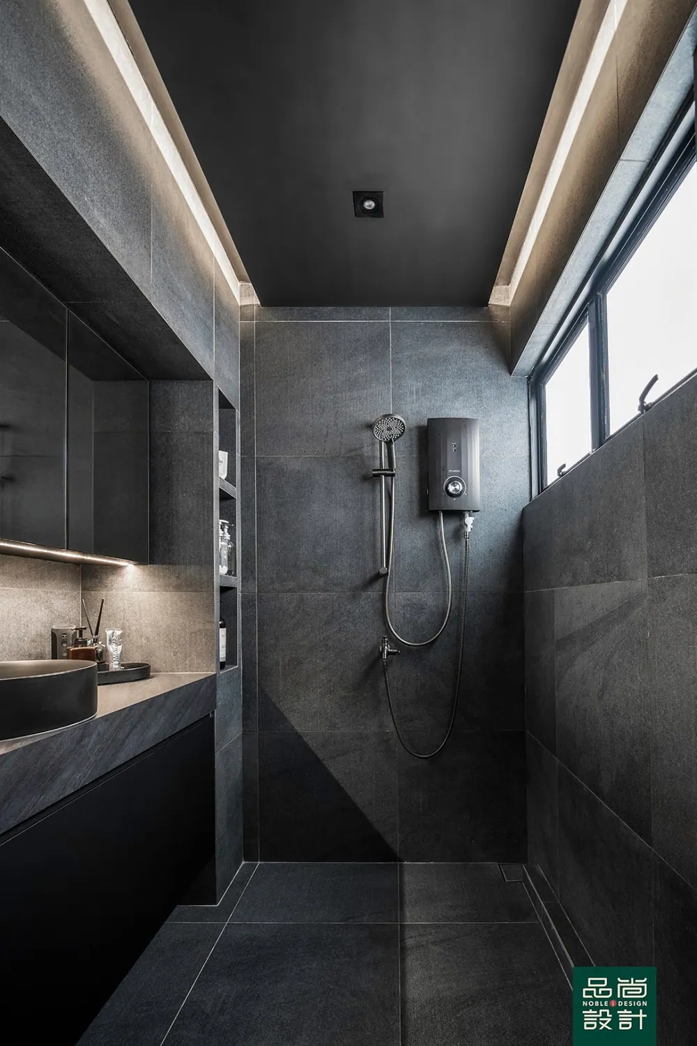 Modern Industrial Themed Bachelor Pad — interior by Noble Interior Design (28 of 31)