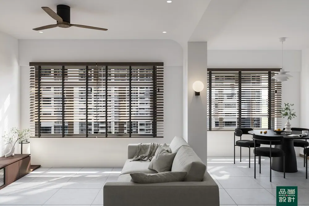 Tampines GreenVines 4-room — interior by Noble Interior Design (3 of 12)