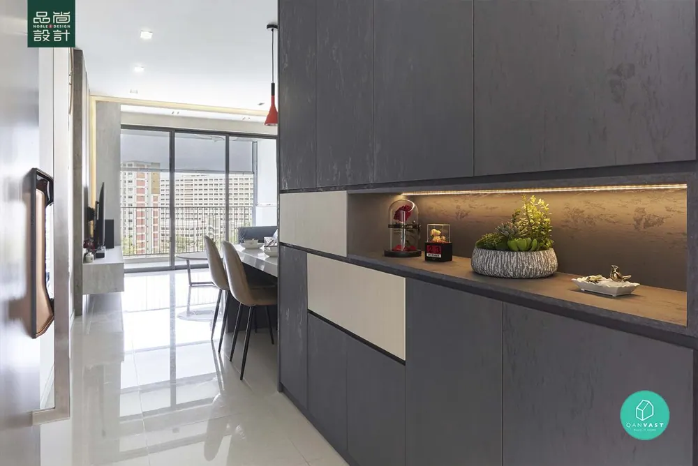 Vue 8 Residences 2 Bedroom — interior by Noble Interior Design (4 of 11)
