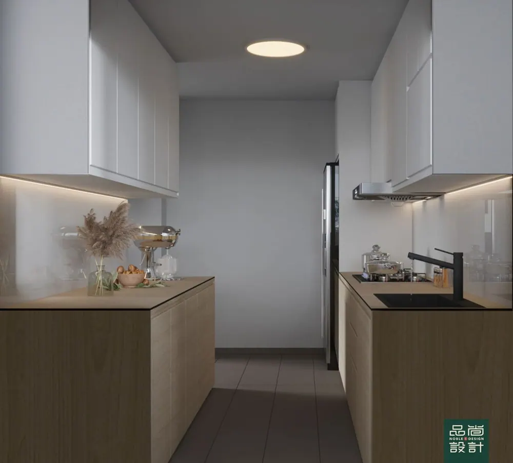 Waterway Sunrise 1 @ Punggol 4-room — interior by Noble Interior Design (4 of 7)