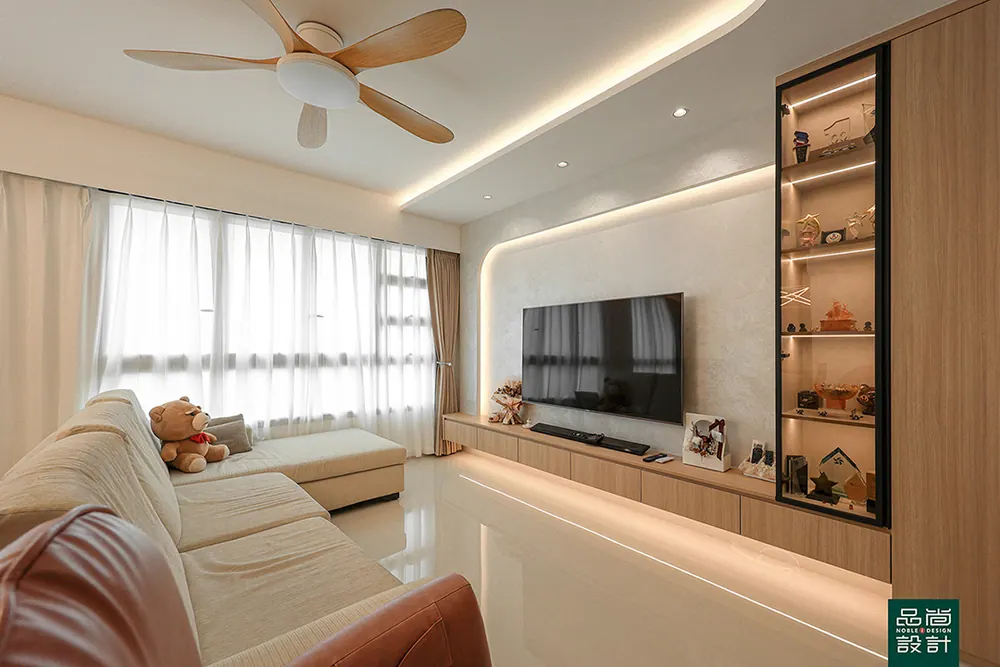 West Coast Parkview 5-room — interior by Noble Interior Design (16 of 36)