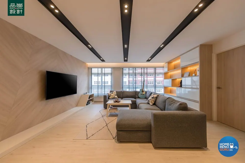 West Ridges @ Bukit Batok 5-room, completed by Noble Interior Design