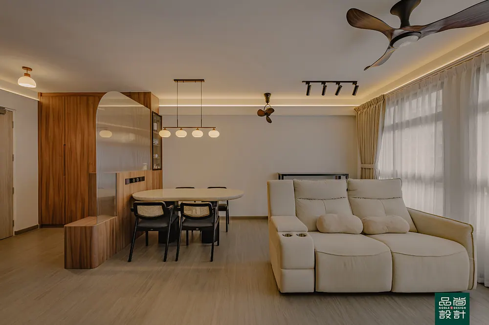 Yishun Boardwalk 4-room — interior by Noble Interior Design (6 of 27)