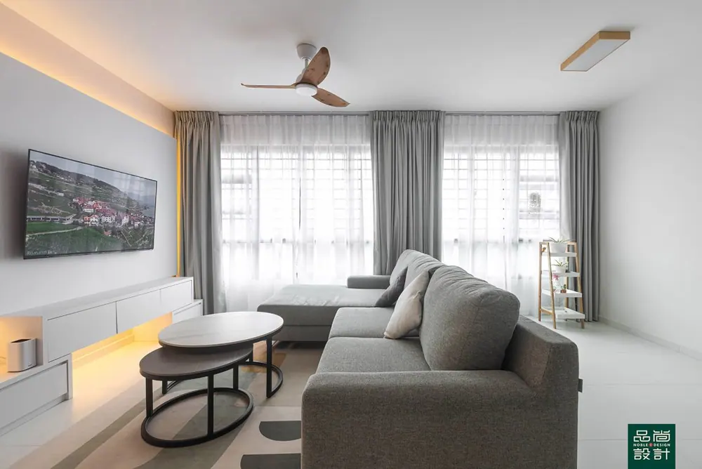 Yishun Riverwalk 5-room — interior by Noble Interior Design (5 of 24)