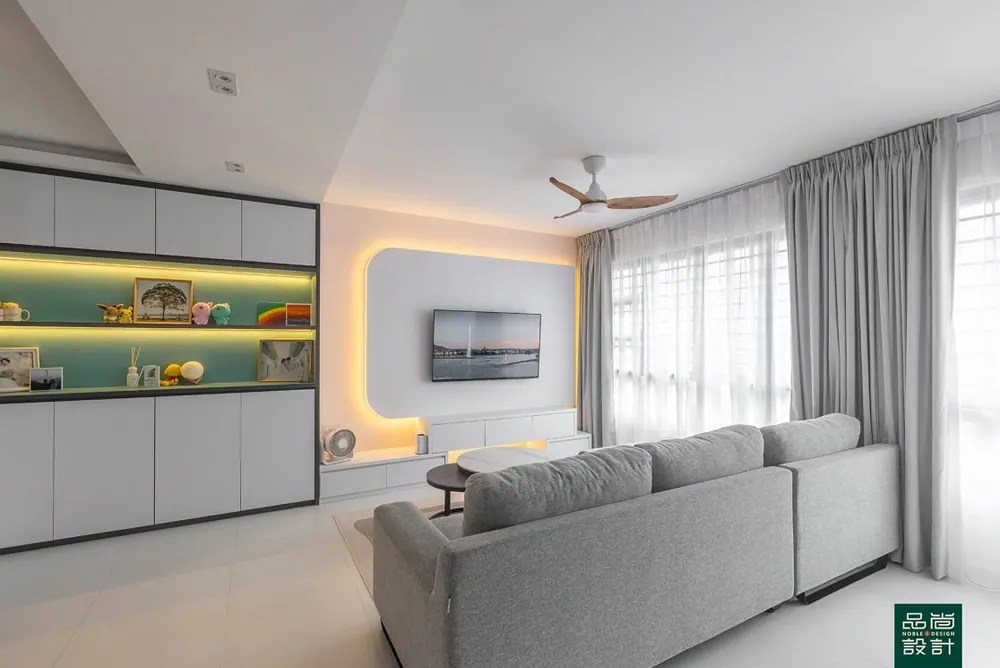 Yishun Riverwalk 5-room — interior by Noble Interior Design (7 of 24)